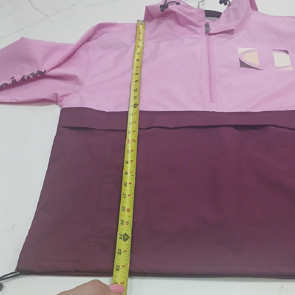 Champion Women's Pink and Purple  WindBreaker Gentle Used Sz Small - Picture 13 of 13